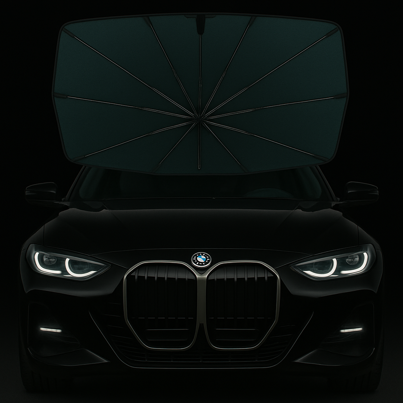 SonnenWächter - Auto-Sonnenschirm für die Windschutzscheibe