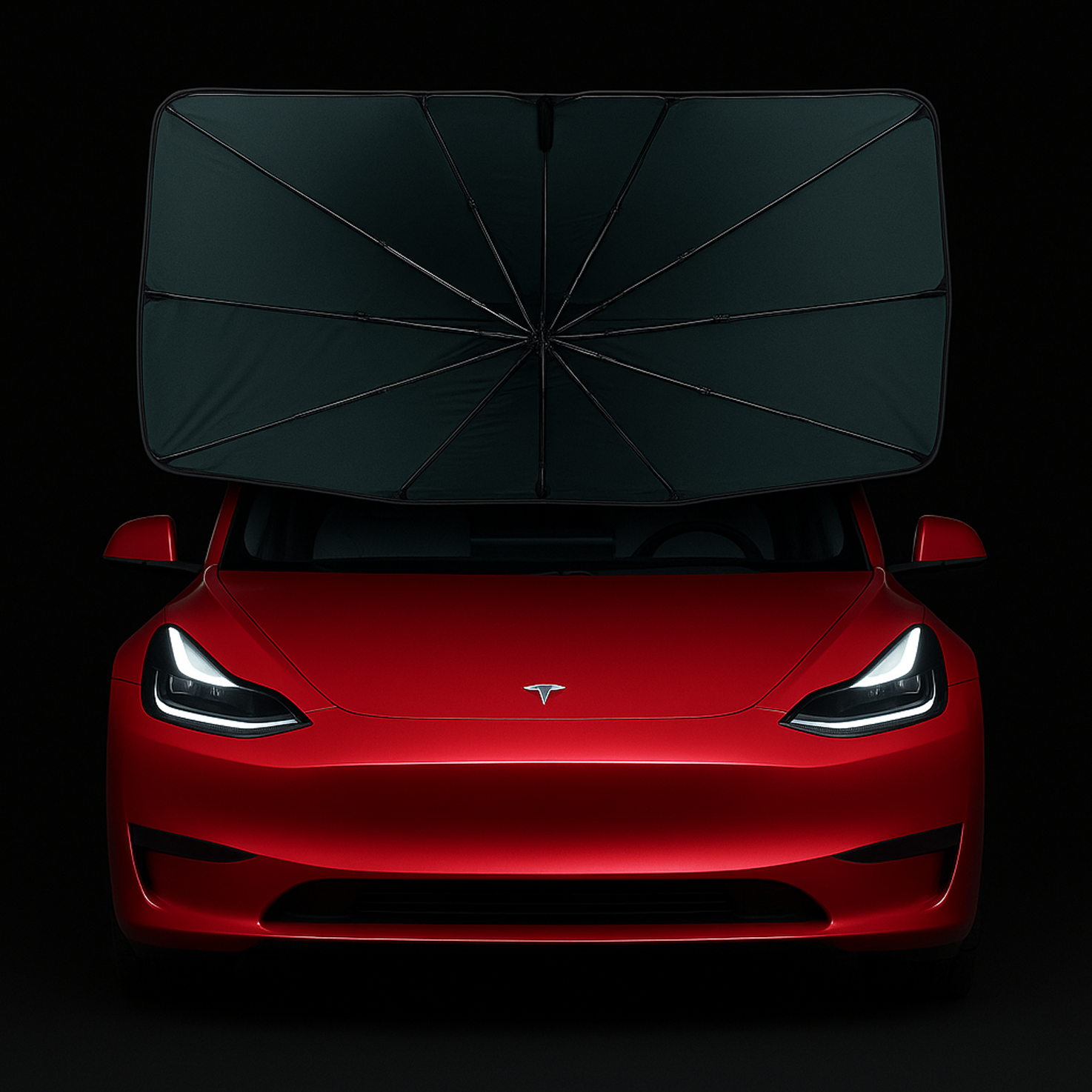 SonnenWächter - Auto-Sonnenschirm für die Windschutzscheibe