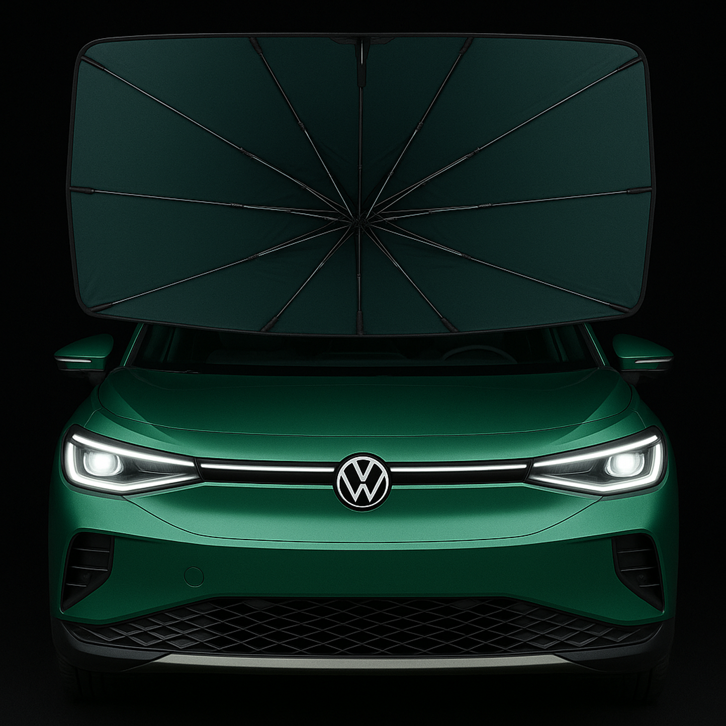 SonnenWächter - Auto-Sonnenschirm für die Windschutzscheibe