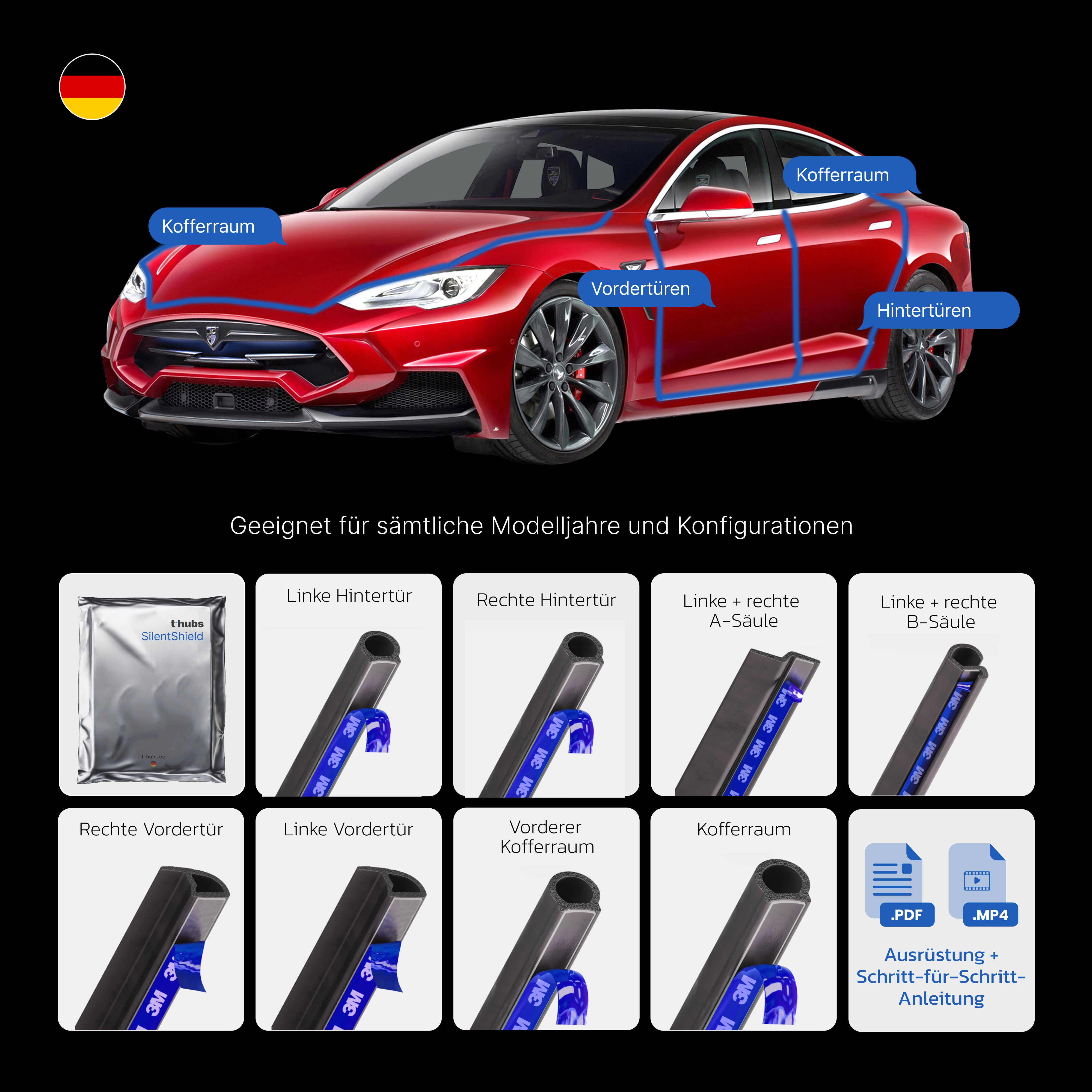SilentShield – Dein Upgrade für eine ruhigere, sauberere Fahrt im Tesla
