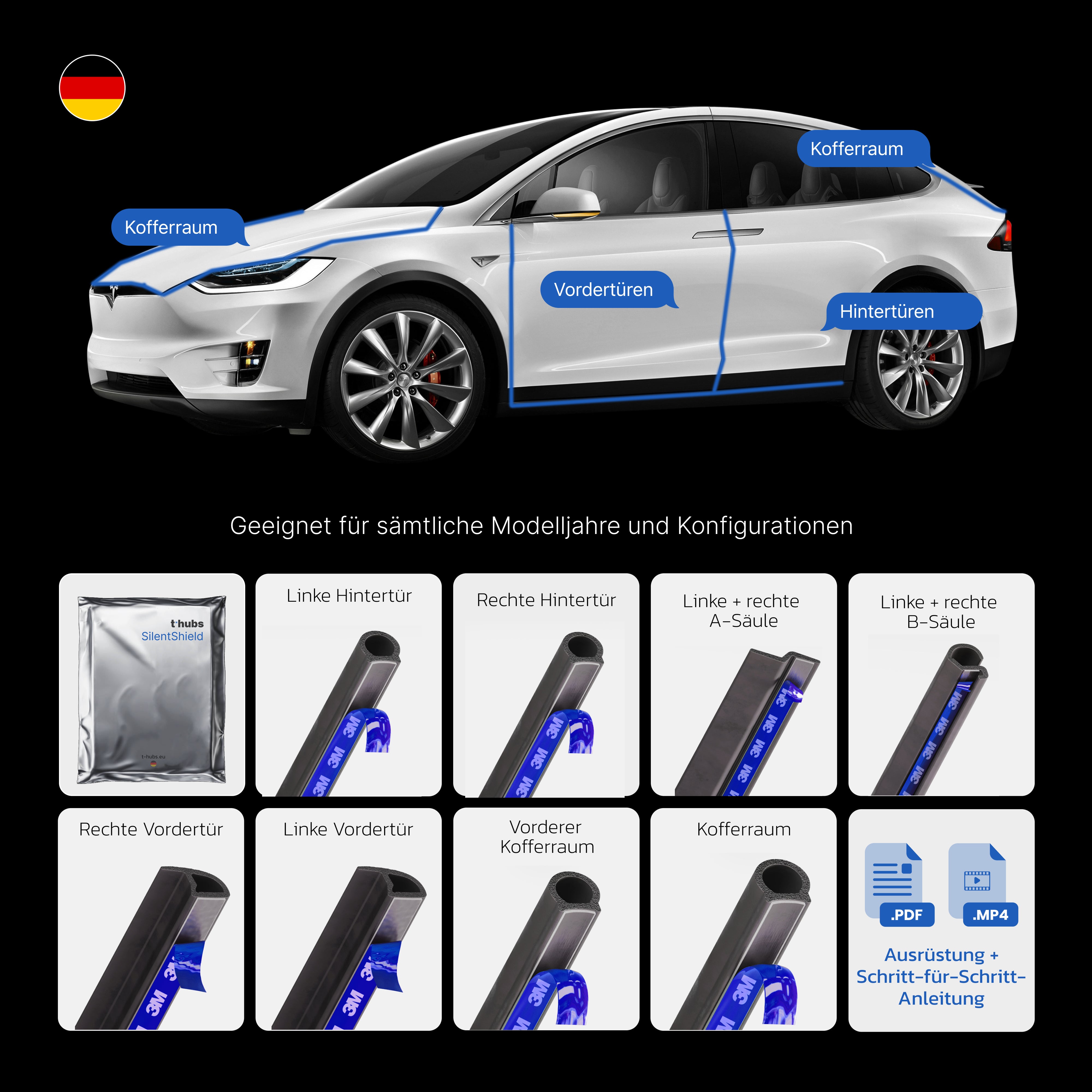 SilentShield – Dein Upgrade für eine ruhigere, sauberere Fahrt im Tesla