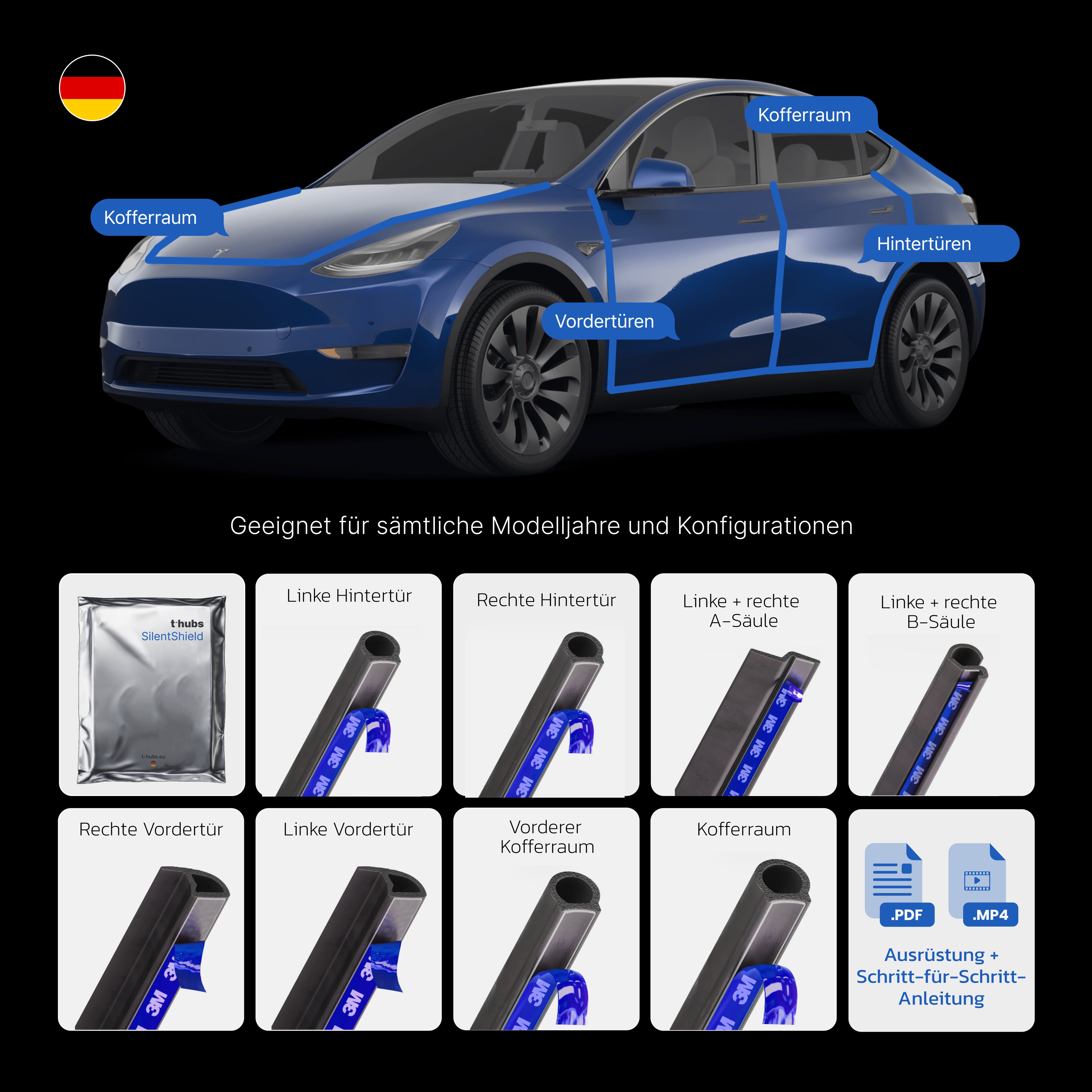 SilentShield – Dein Upgrade für eine ruhigere, sauberere Fahrt im Tesla