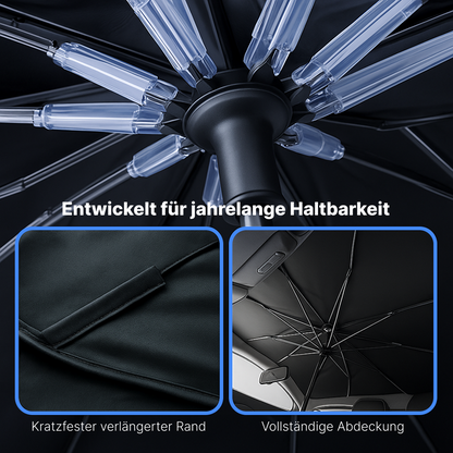SonnenWächter - Auto-Sonnenschirm für die Windschutzscheibe
