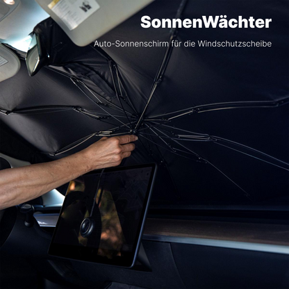 SonnenWächter - Auto-Sonnenschirm für die Windschutzscheibe