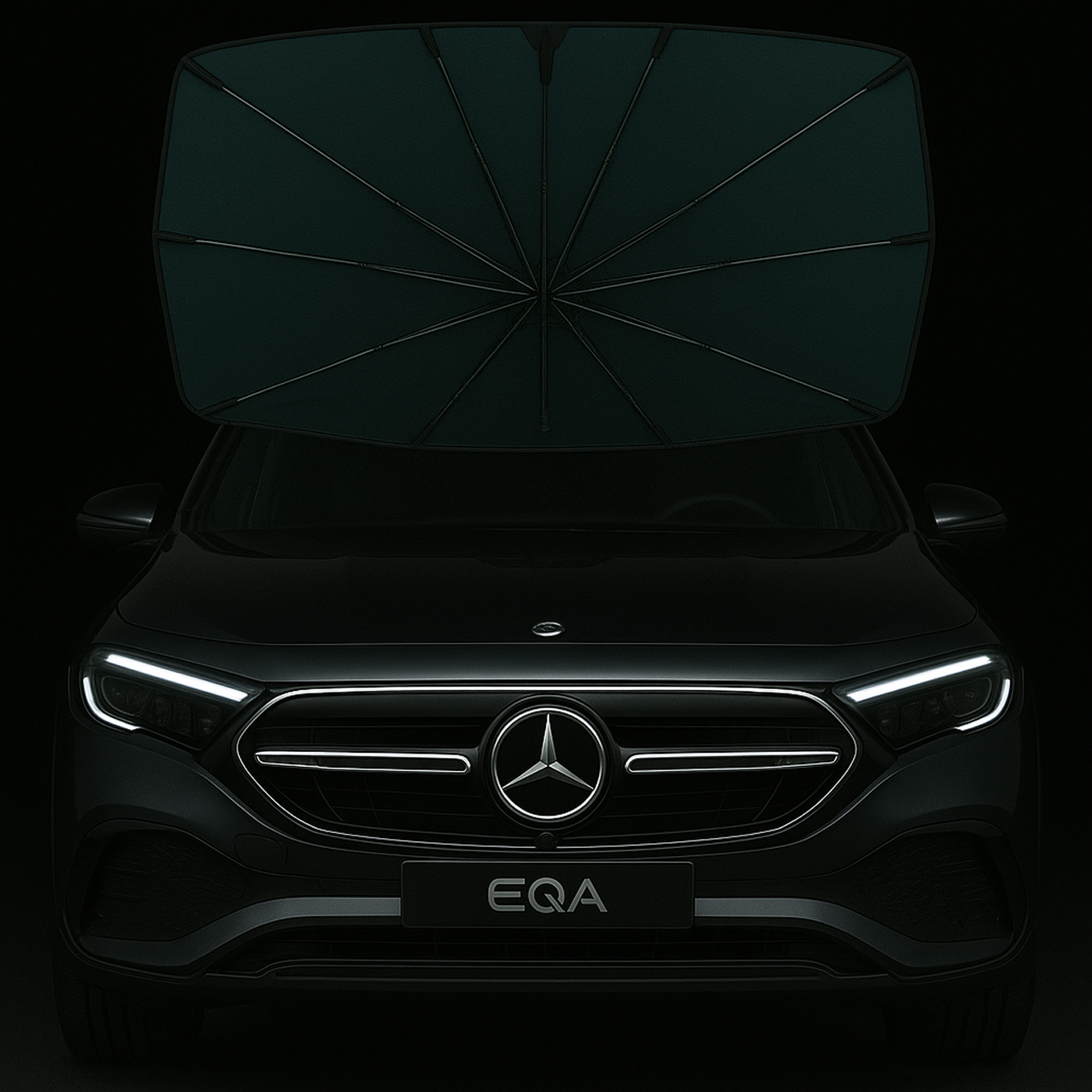 SonnenWächter - Auto-Sonnenschirm für die Windschutzscheibe