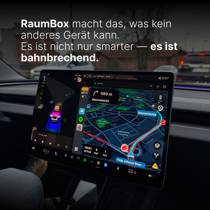 RaumBox Tesla CarPlay