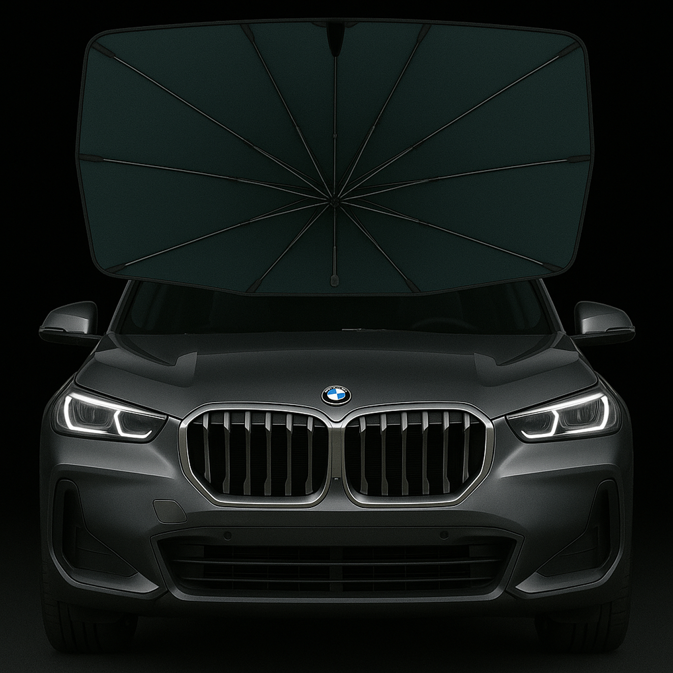 SonnenWächter - Auto-Sonnenschirm für die Windschutzscheibe