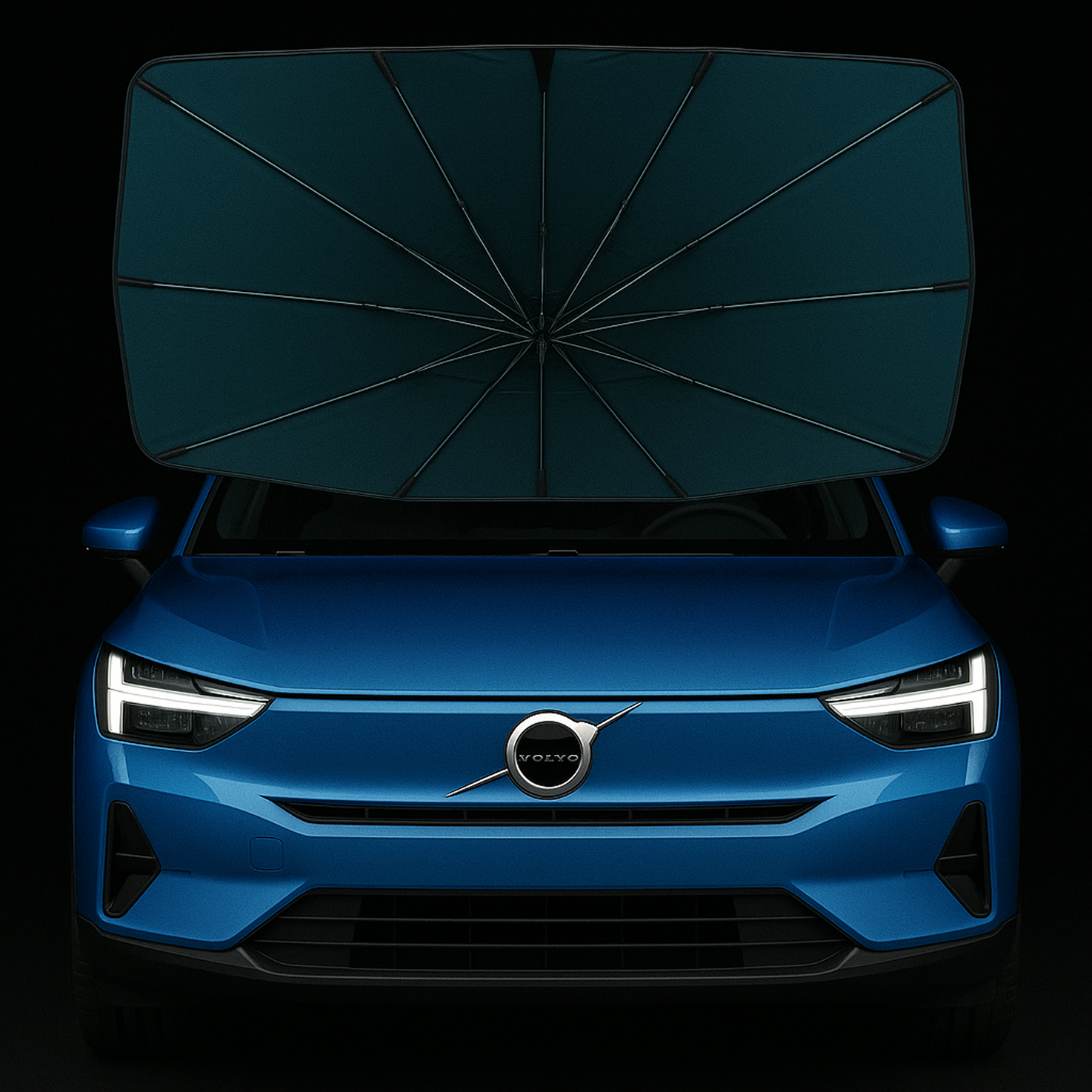 SonnenWächter - Auto-Sonnenschirm für die Windschutzscheibe